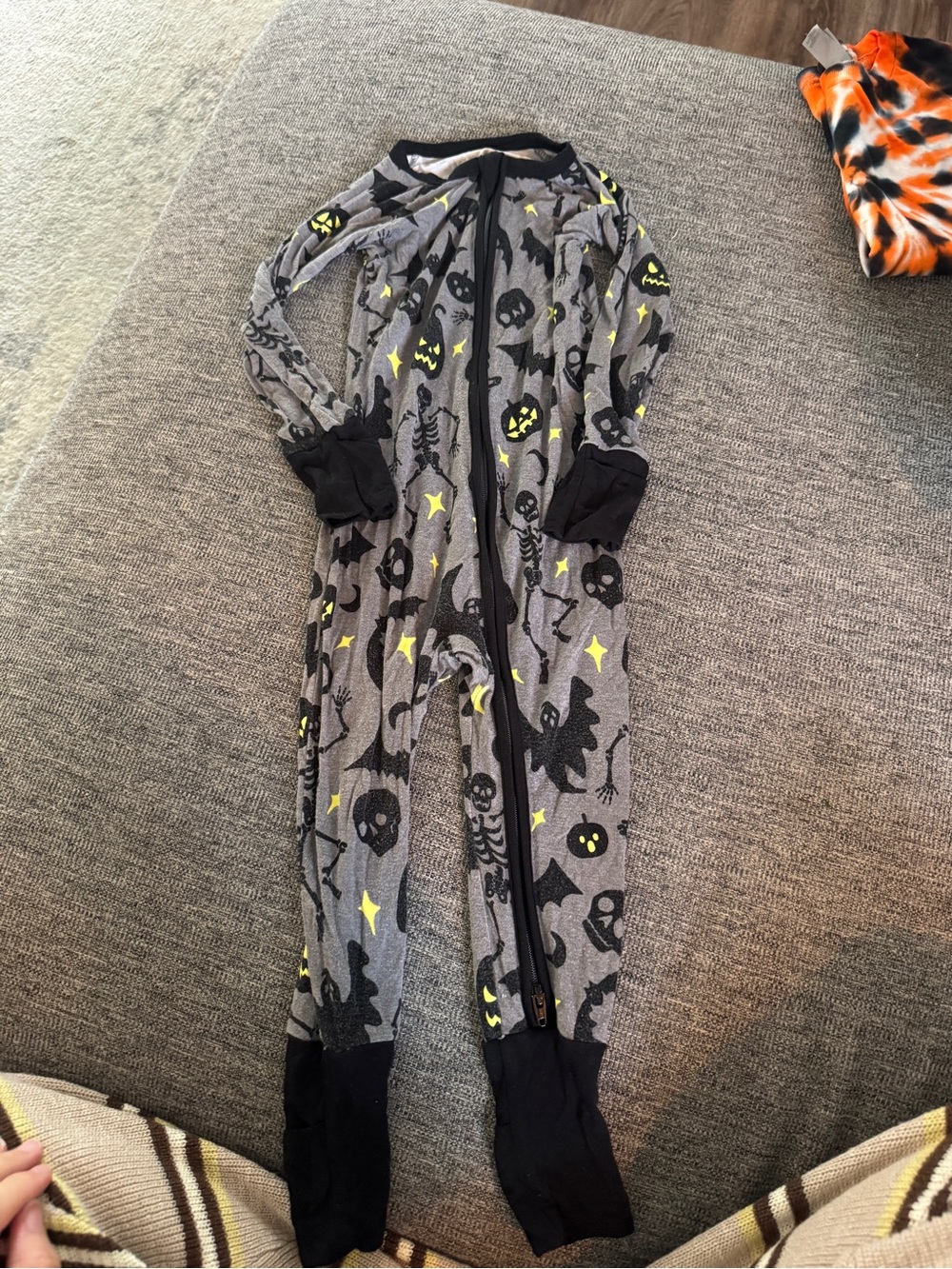 Little Sleepies Halloween Zippy 12-18